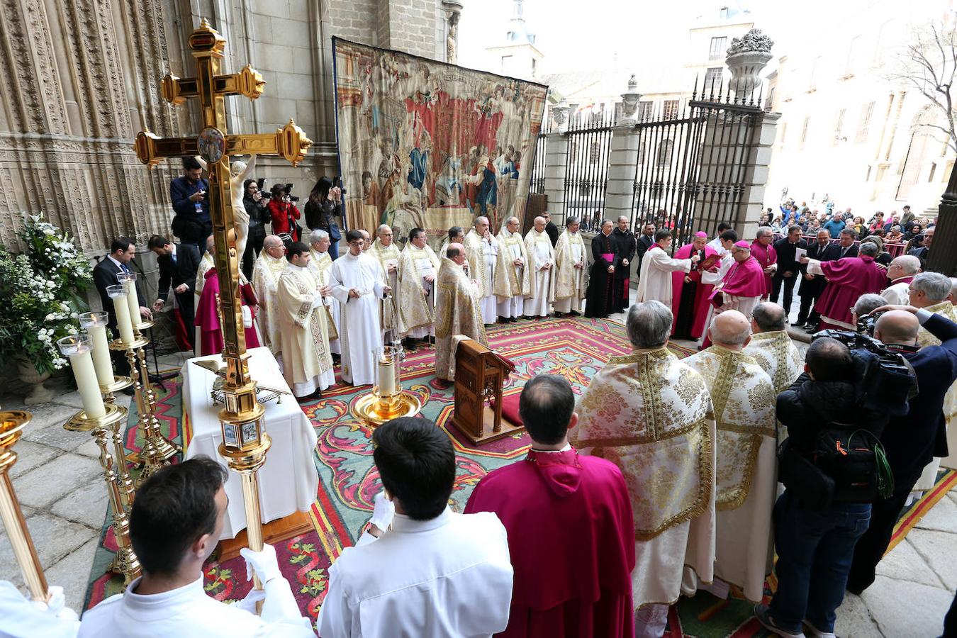 La toma de posesión del nuevo arzobispo de Toledo, en imágenes