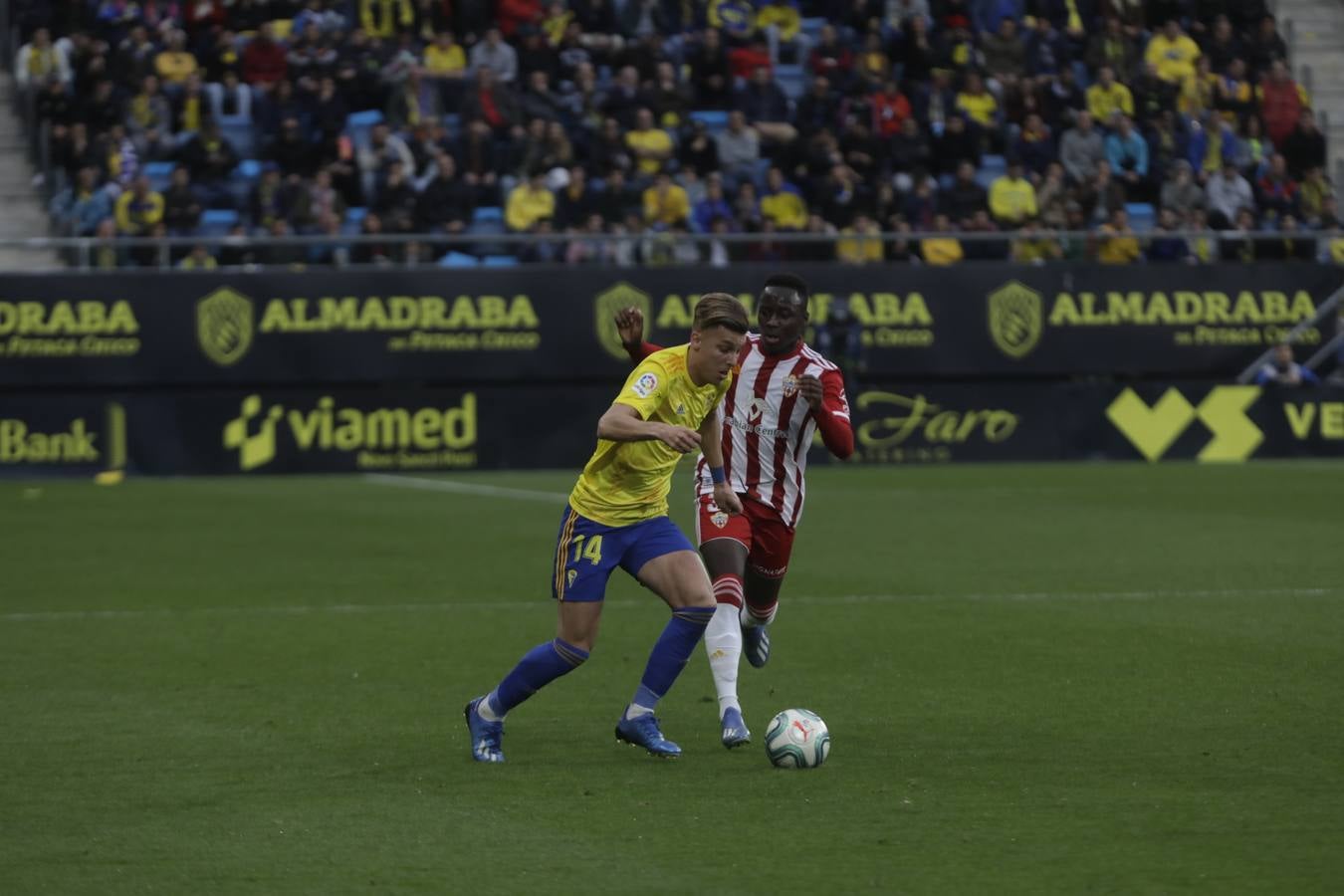 FOTOS: El Cádiz CF - UD Almería en imágenes