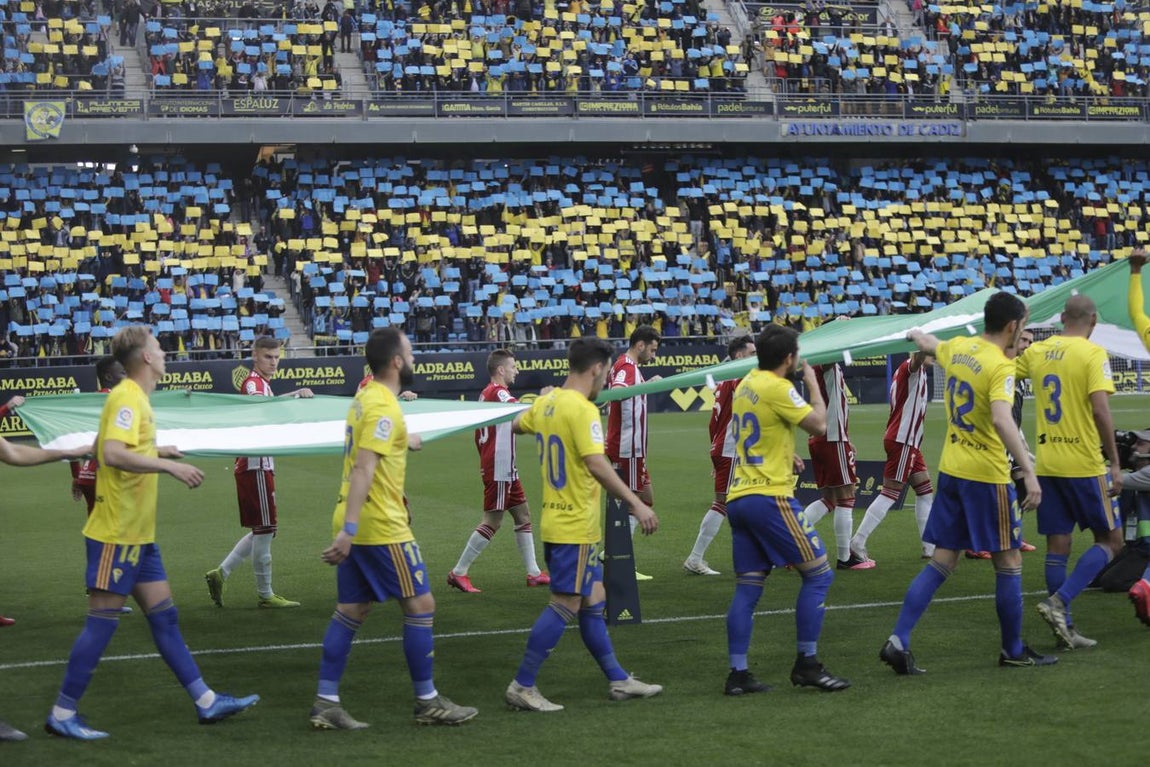 FOTOS: El Cádiz CF - UD Almería en imágenes