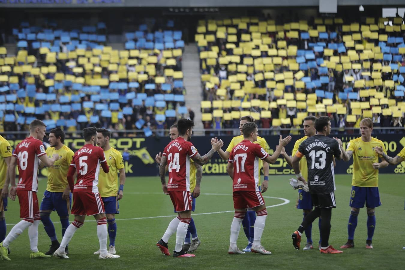 FOTOS: El Cádiz CF - UD Almería en imágenes