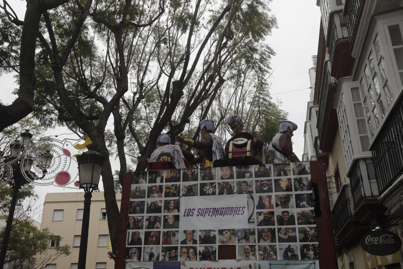 FOTOS: Cádiz se despide de febrero con los carruseles de coros el segundo sábado de carnaval