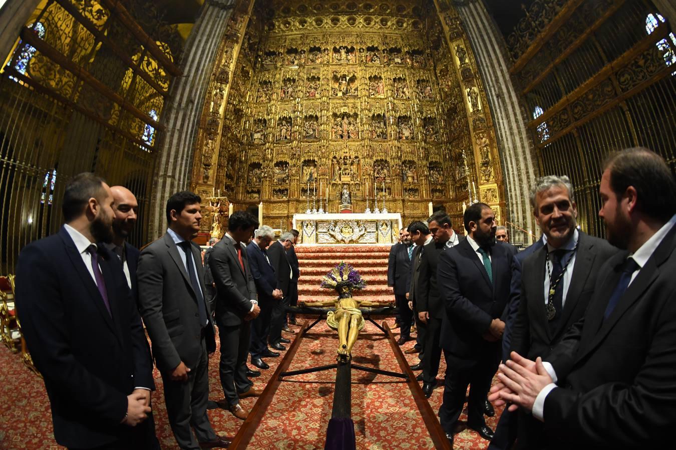 Traslaso del Cristo de la Salud de la Carretería a su capilla