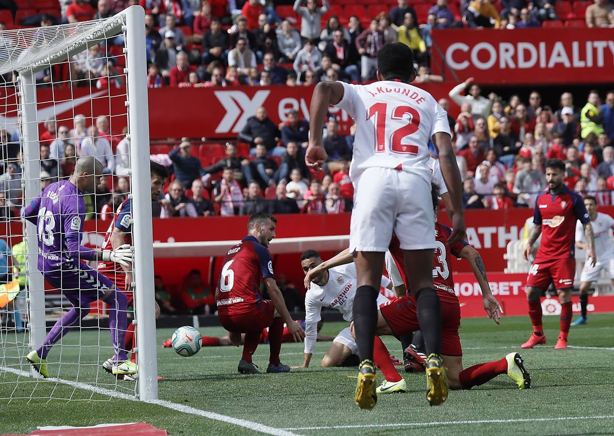 En imágenes, la victoria del Sevilla ante el Osasuna (3-2)