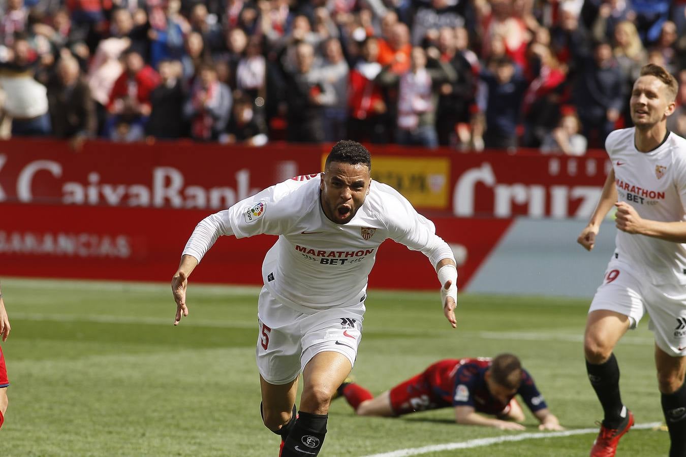 En imágenes, la victoria del Sevilla ante el Osasuna (3-2)