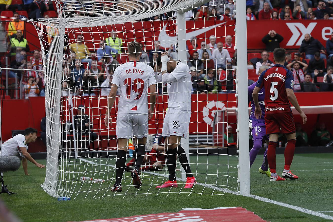 En imágenes, la victoria del Sevilla ante el Osasuna (3-2)