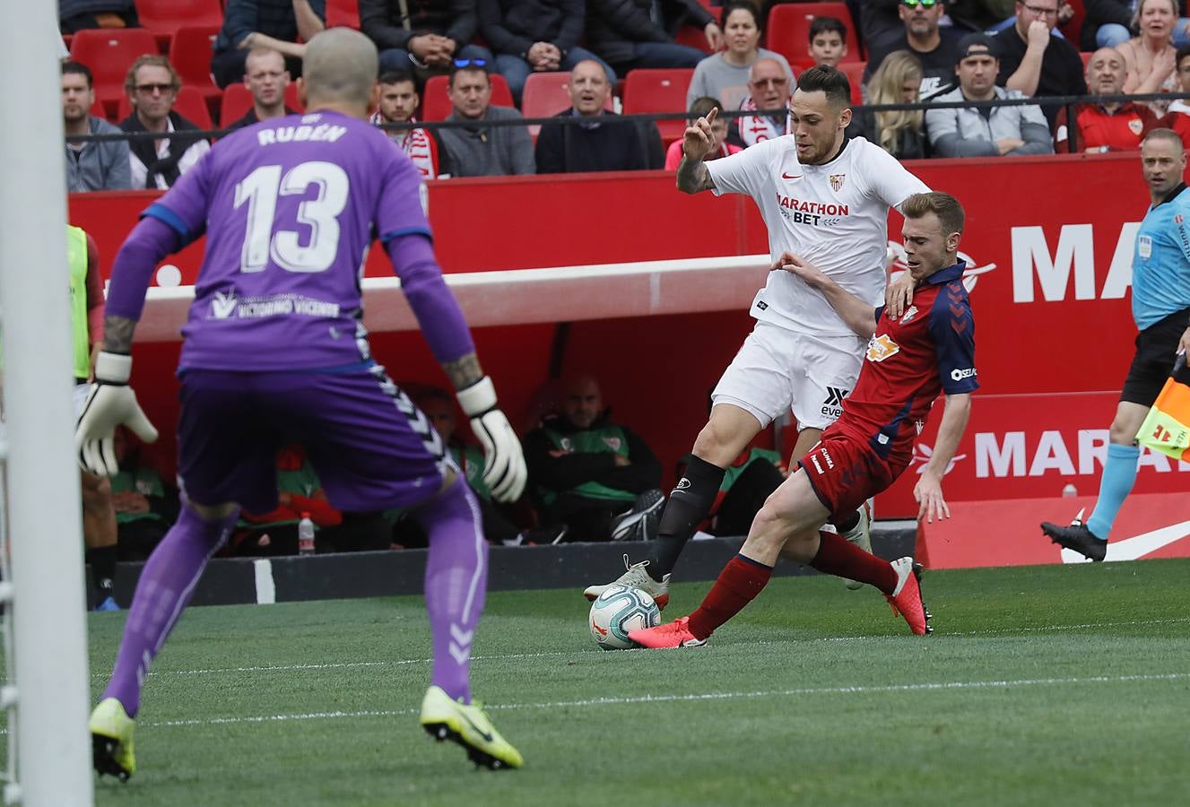 En imágenes, la victoria del Sevilla ante el Osasuna (3-2)