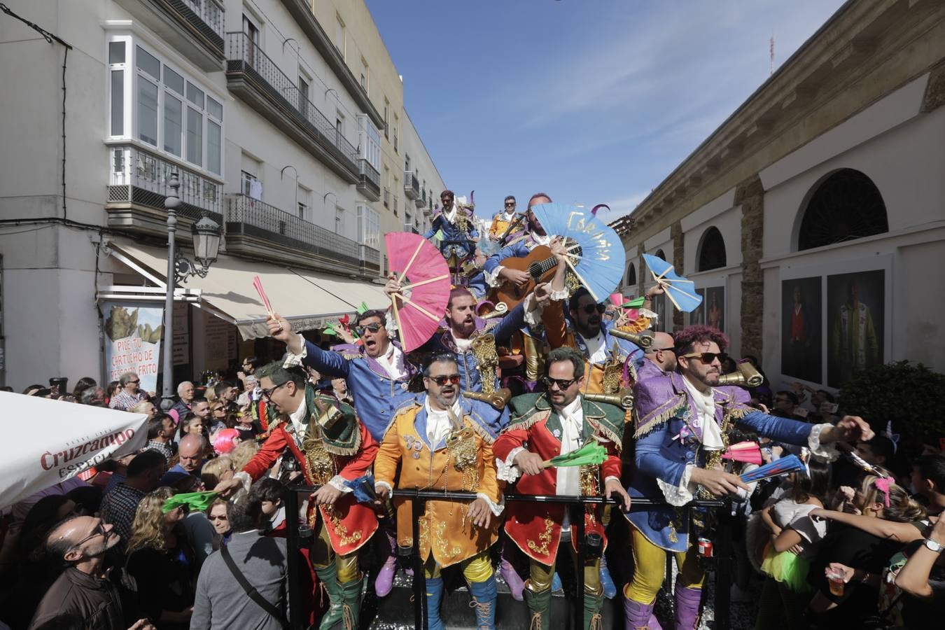 FOTOS: Carrusel de coros del segundo domingo de Carnaval de Cádiz