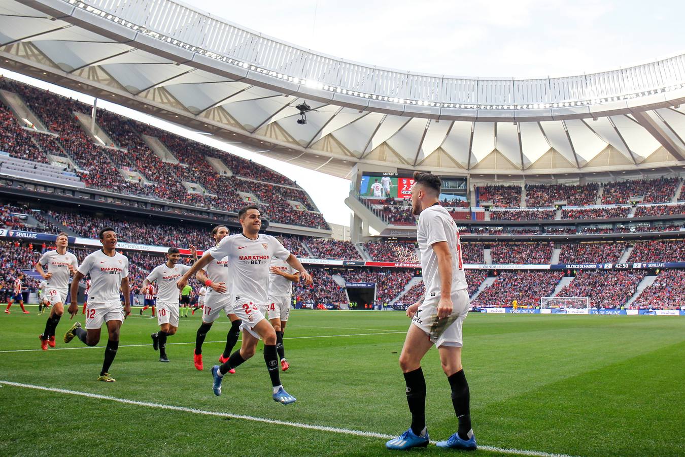 Atlético de Madrid - Sevilla FC: las mejores imágenes del empate