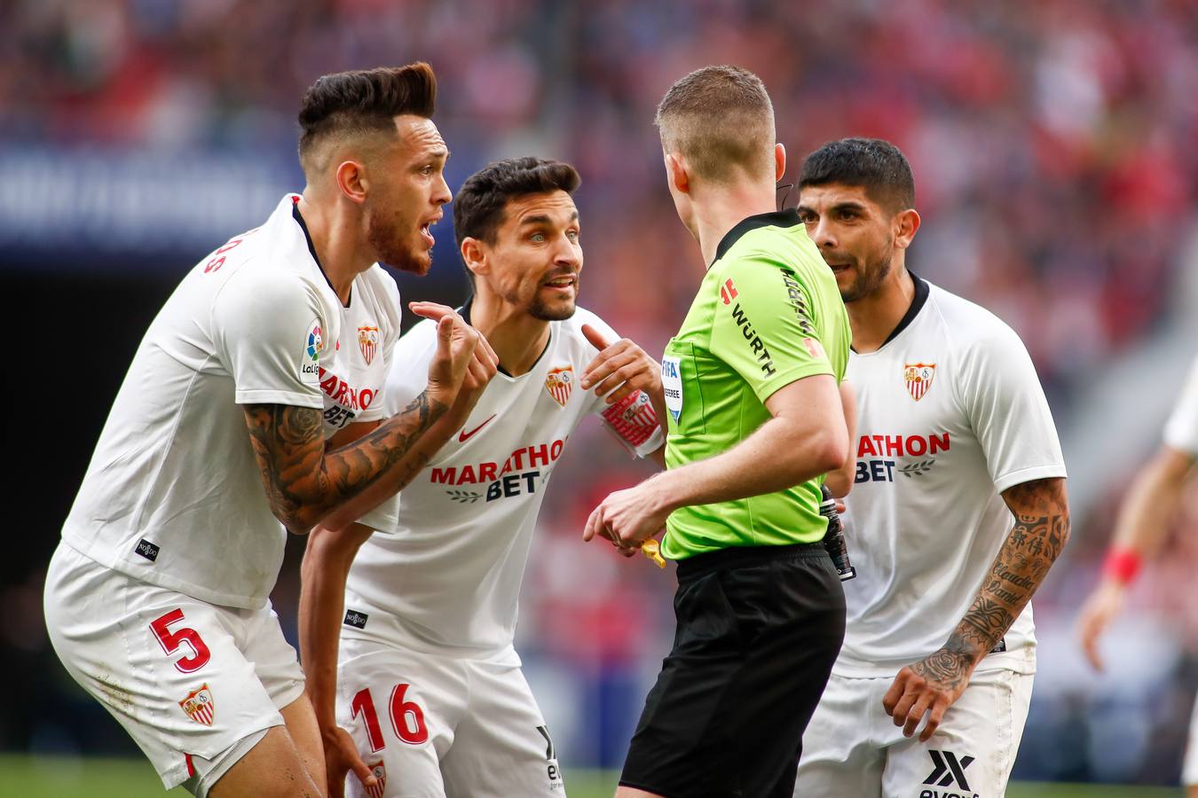 Atlético de Madrid - Sevilla FC: las mejores imágenes del empate