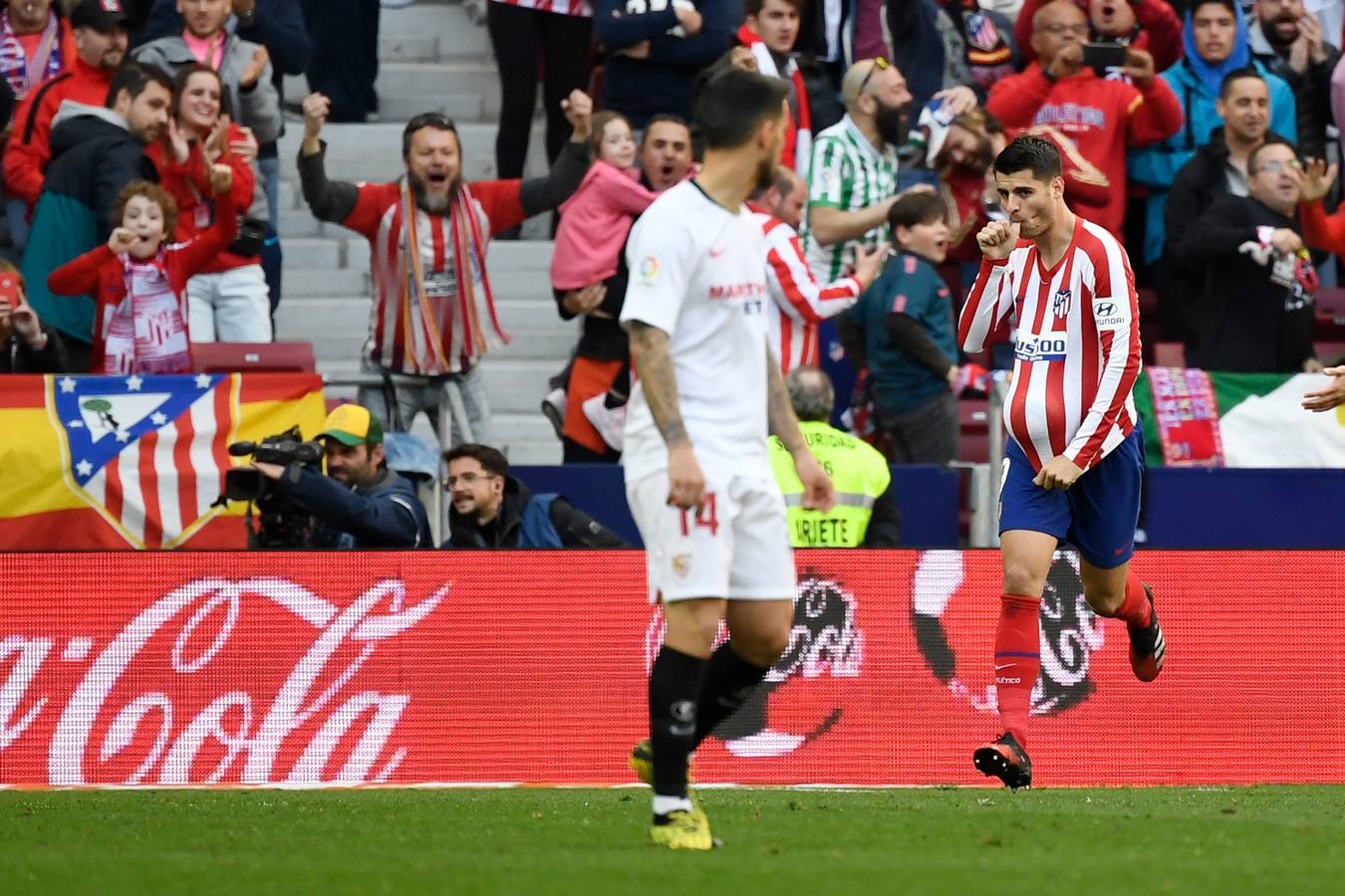 Atlético de Madrid - Sevilla FC: las mejores imágenes del empate