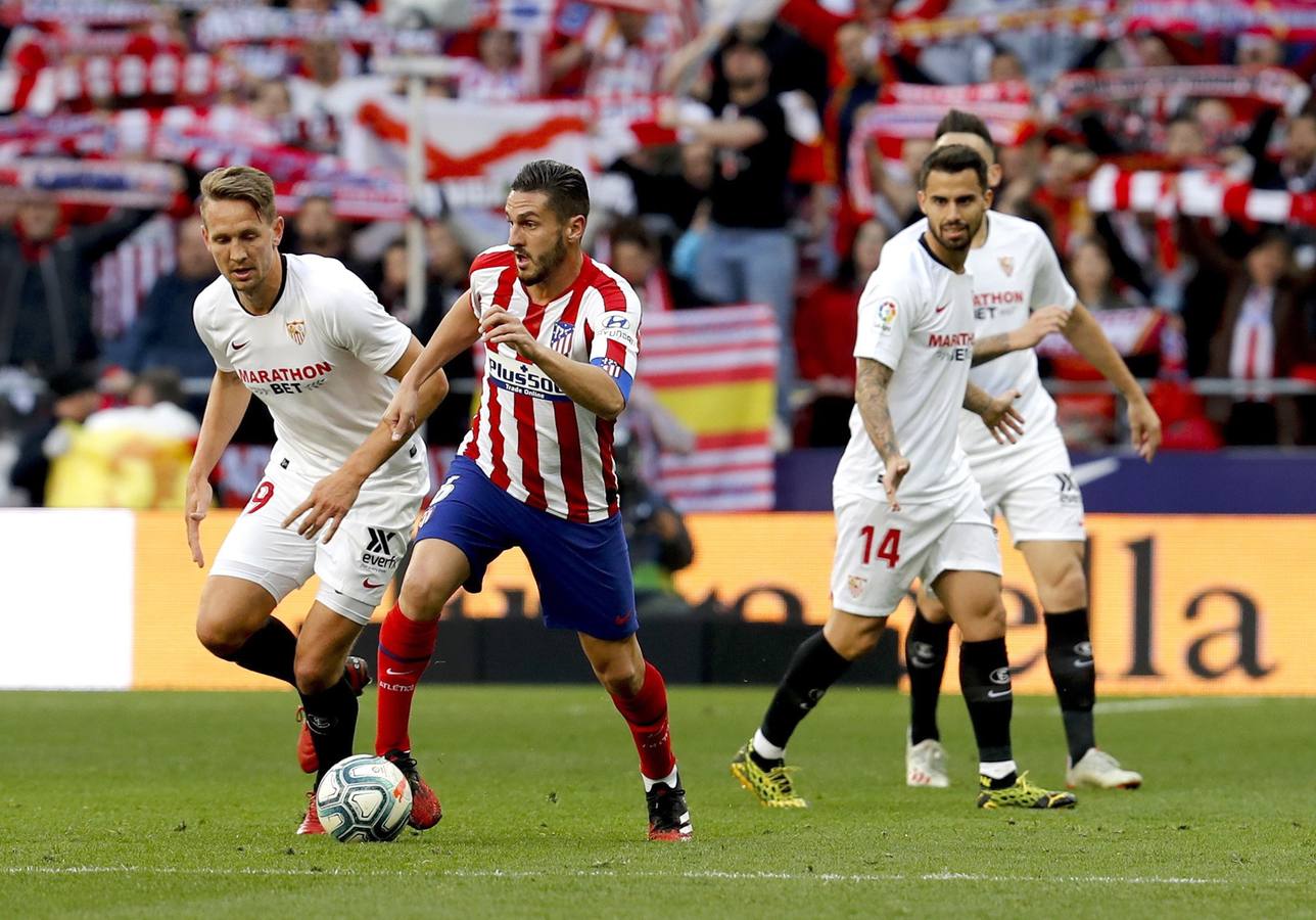 Atlético de Madrid - Sevilla FC: las mejores imágenes del empate