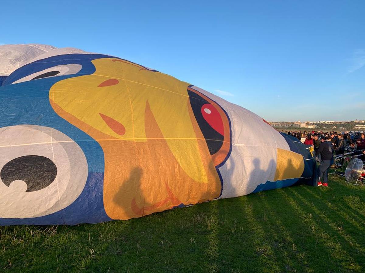 Tablada, epicentro de la XXI edición de la Copa del Rey de globos aerostáticos