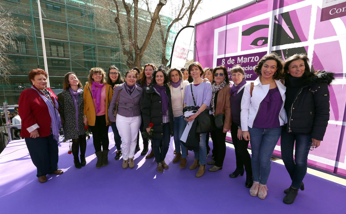 Manifestación en Toledo por el Día de la Mujer