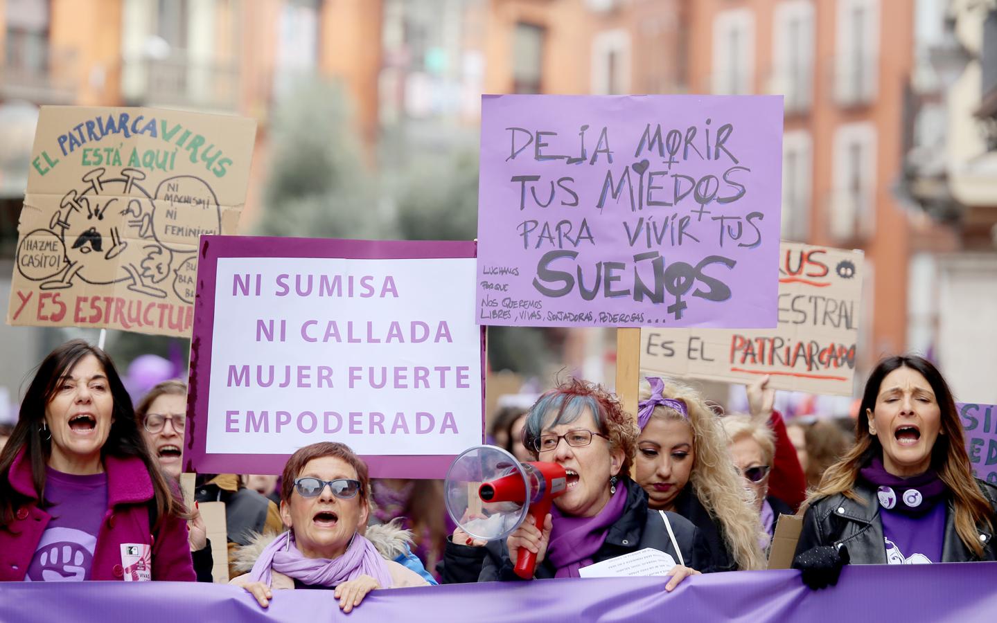 «Deja morir tus miedos para vivir tus sueños». Valladolid.