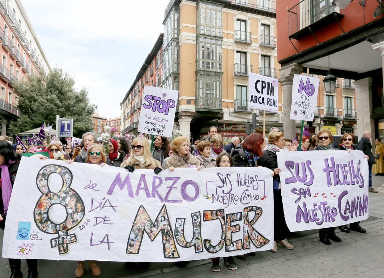 «Sus huellas son nuestro camino». Valladolid.