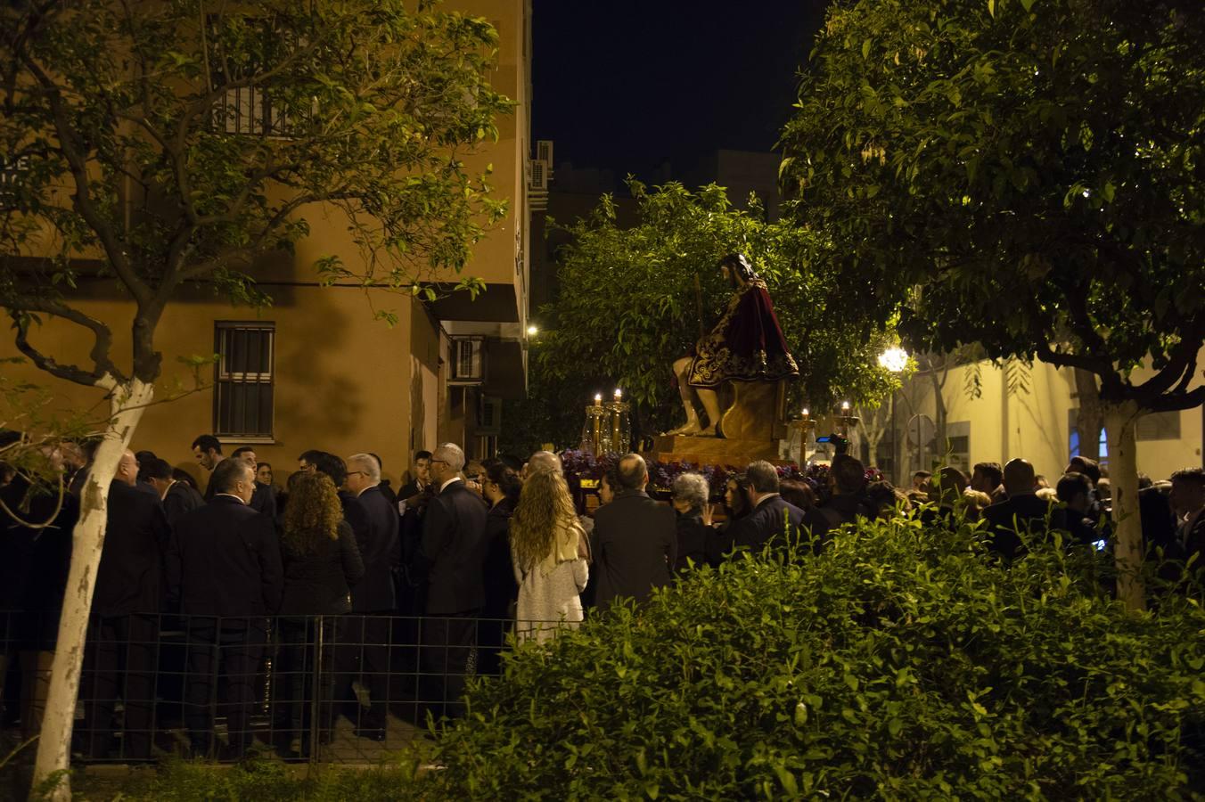 El vía crucis del Señor de la Salud y Buen Viaje