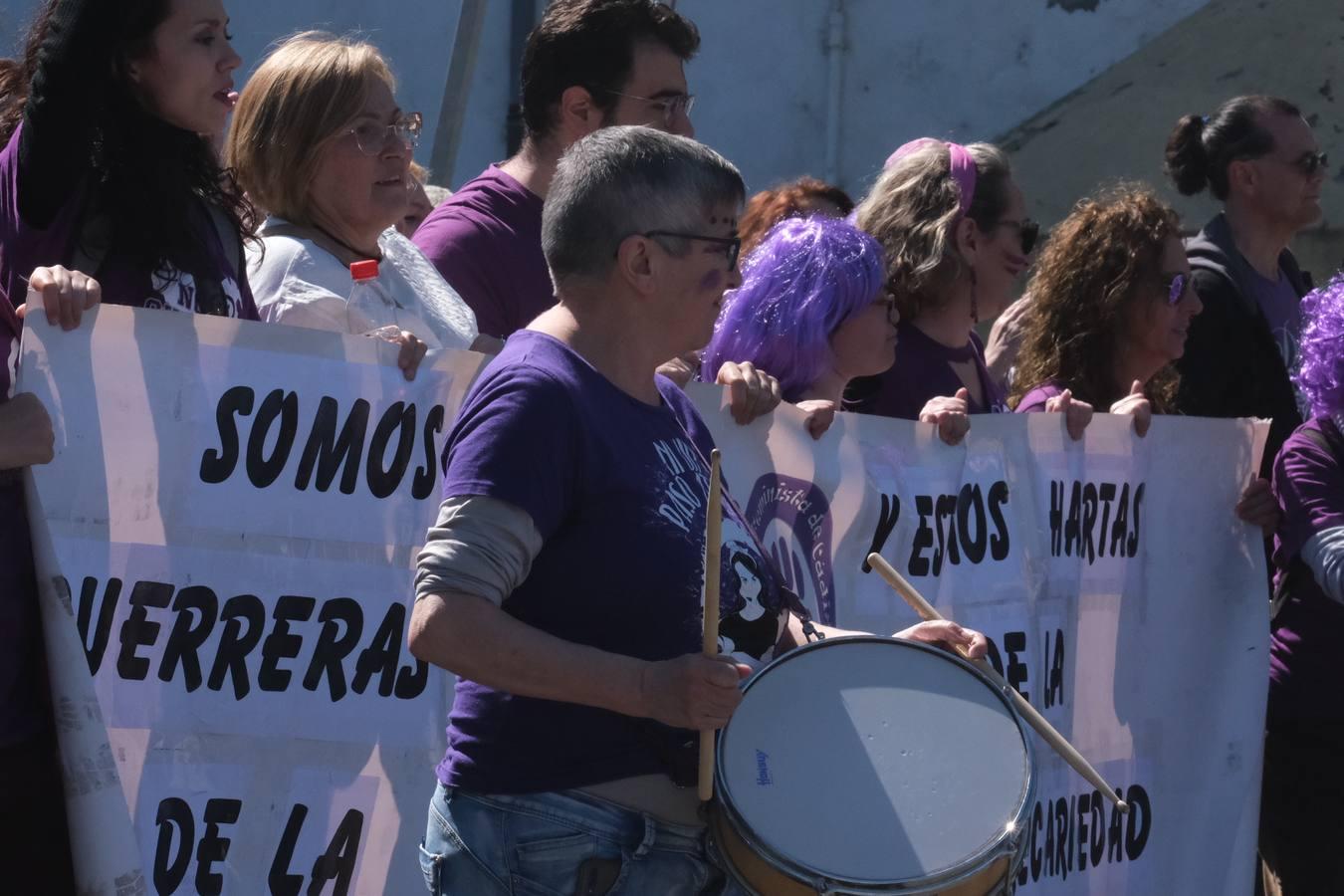 Fotos: Manifestación por el 8M en Cádiz