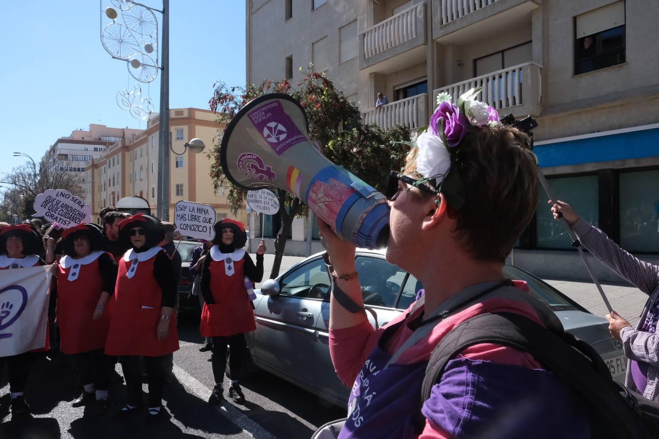 Fotos: Manifestación por el 8M en Cádiz