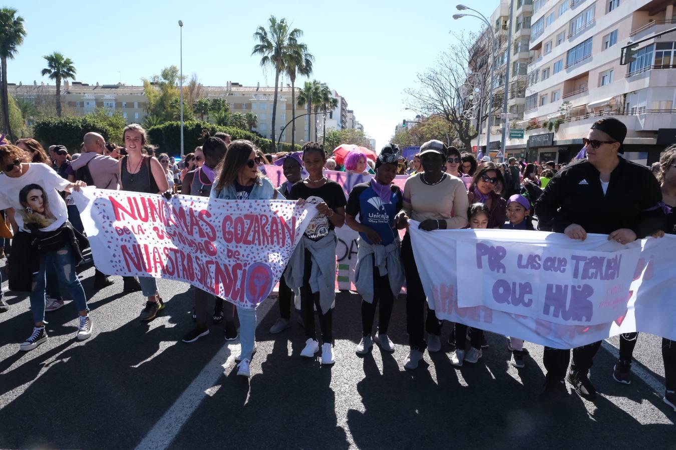 Fotos: Manifestación por el 8M en Cádiz