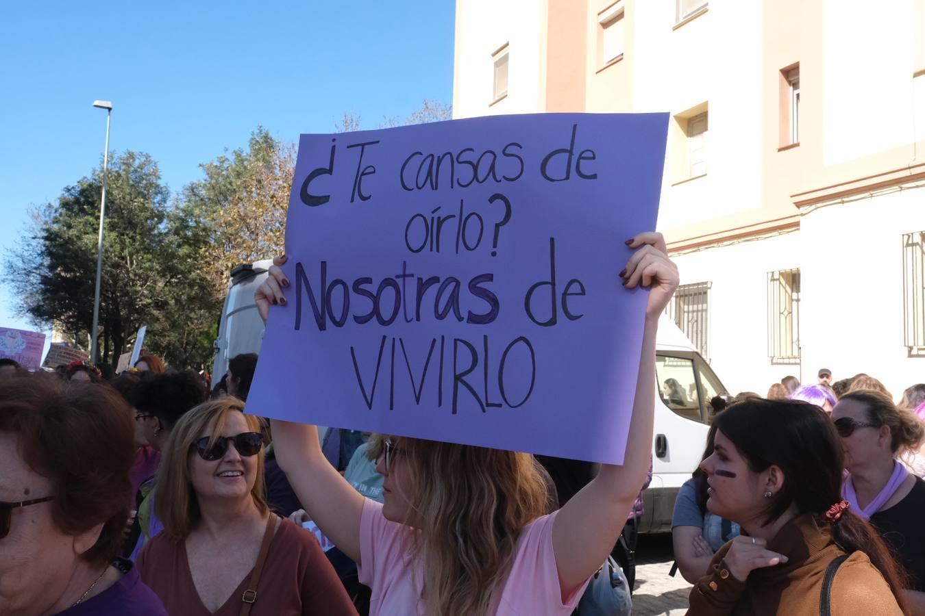 Fotos: Manifestación por el 8M en Cádiz