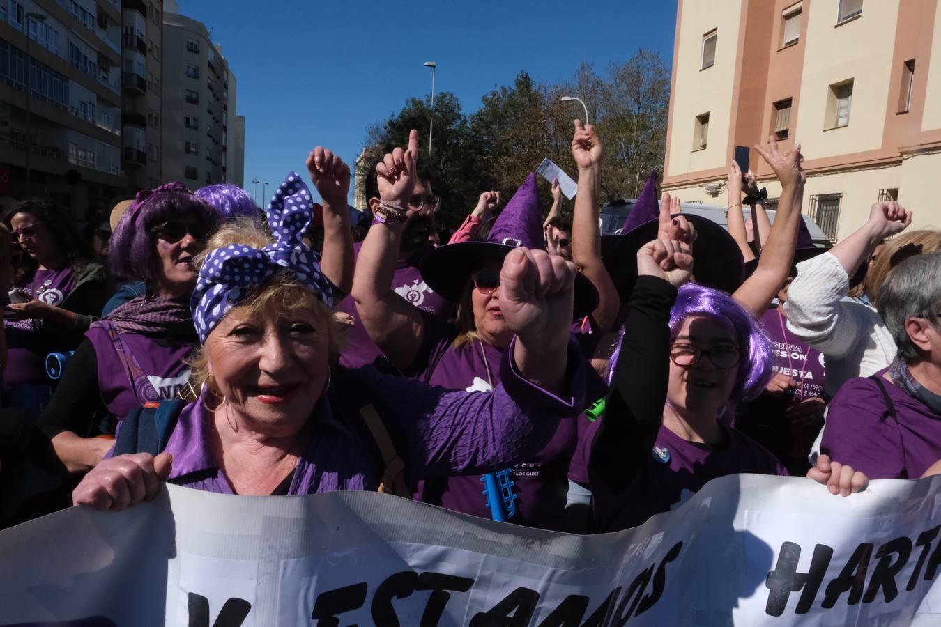 Fotos: Manifestación por el 8M en Cádiz