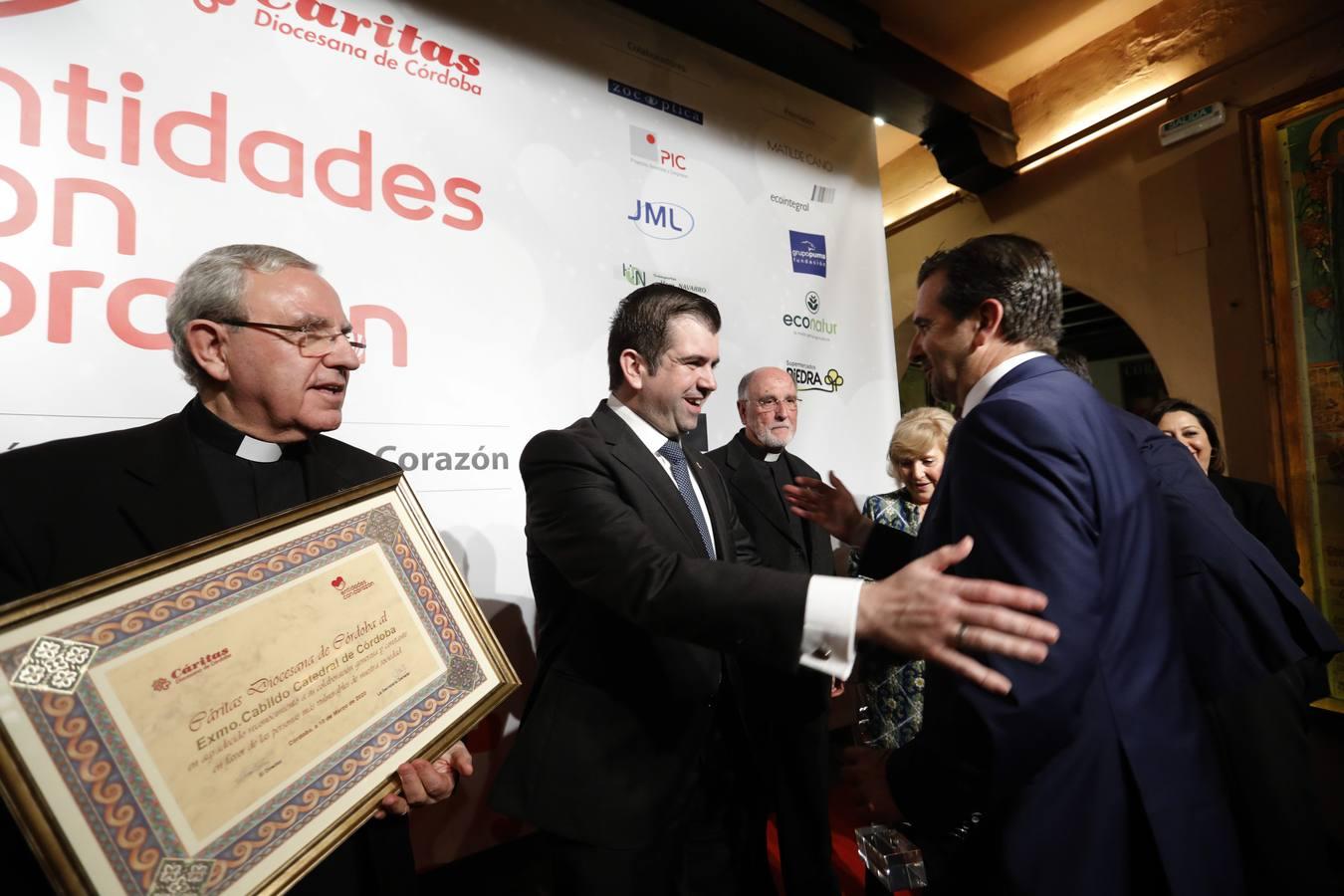 La entrega de los premios de Cáritas en Córdoba, en imágenes