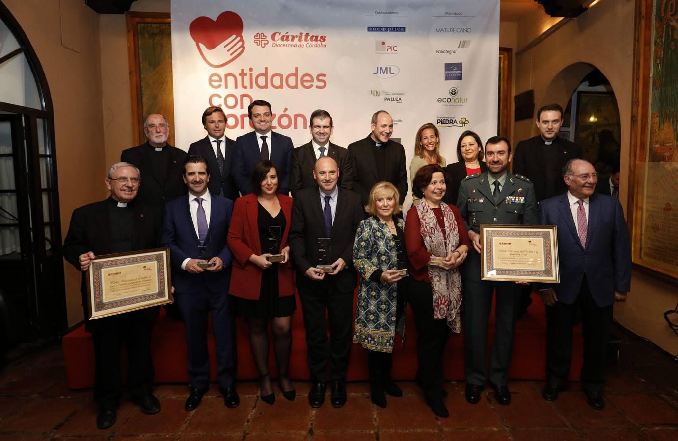 La entrega de los premios de Cáritas en Córdoba, en imágenes