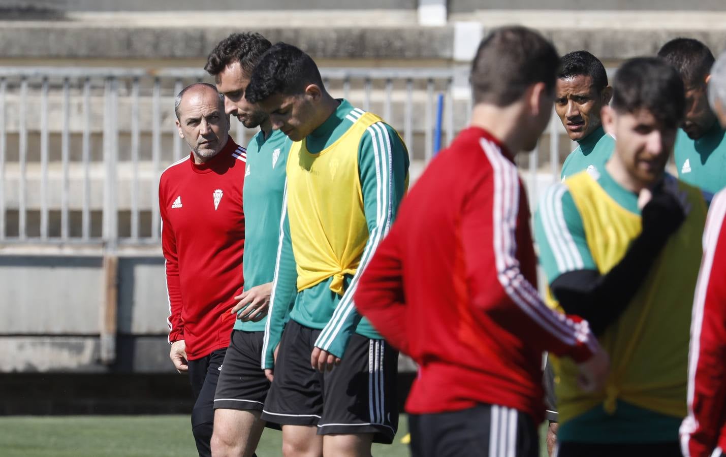 El primer entrenamiento de Juan Sabas en el Córdoba CF, en imágenes