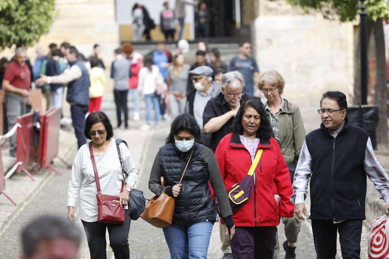 El ambiente en la Mezquita-Catedral de Córdoba hoy, en imágenes