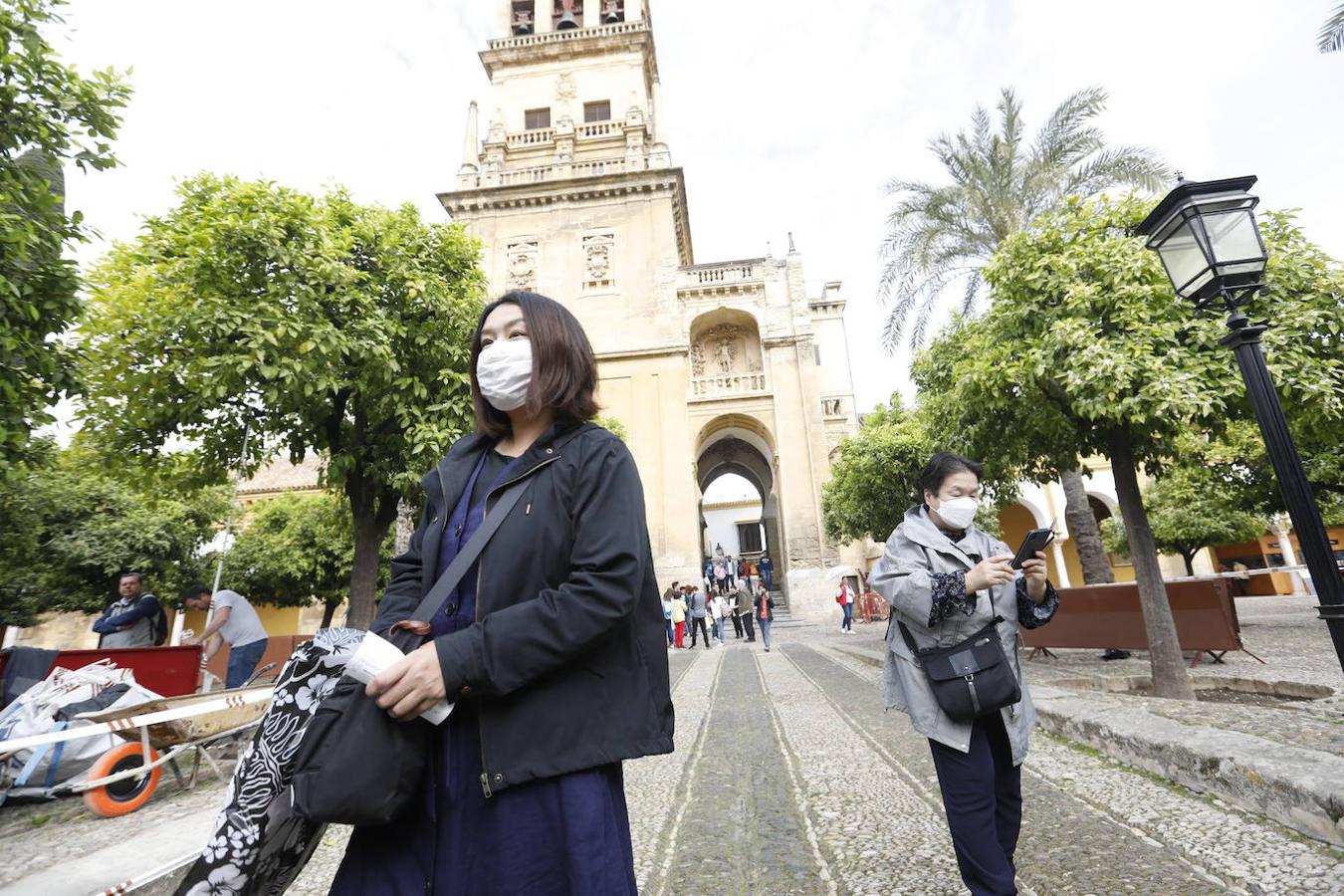 El ambiente en la Mezquita-Catedral de Córdoba hoy, en imágenes