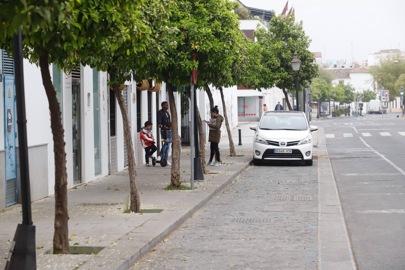 Comercios cerrados y calles vacías por el coronavirus en Córdoba