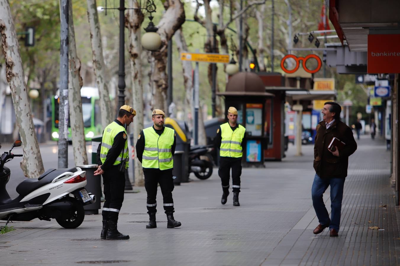 El despliegue de la UME en las arterias y monumentos de Córdoba, en imágenes