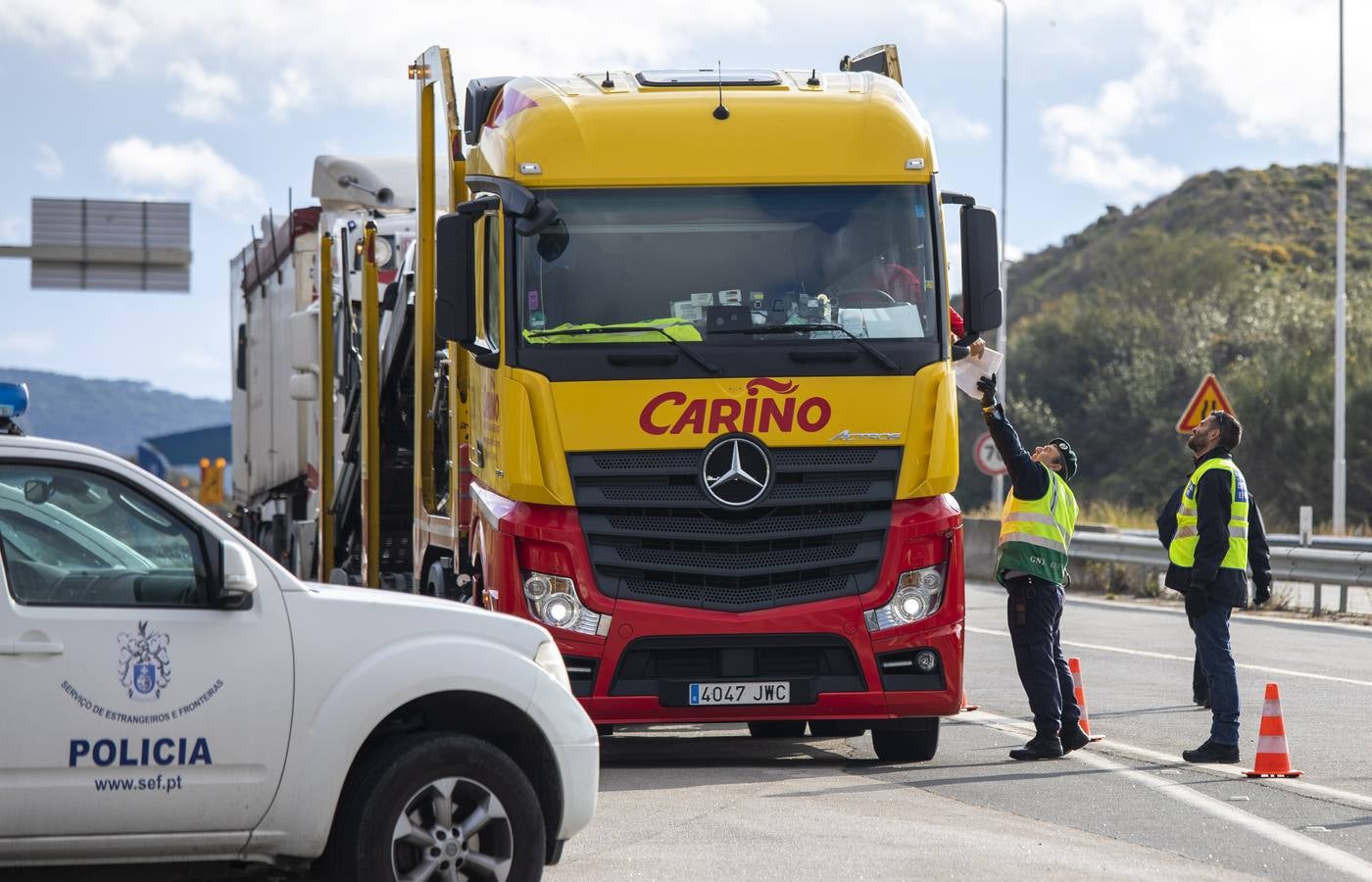 Crisis del coronavirus: cierre de fronteras con Portugal