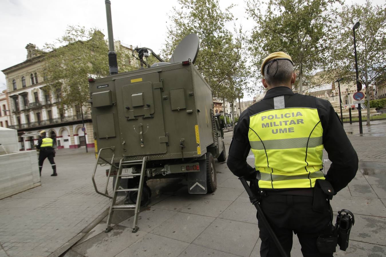 Coronavirus en Sevilla: en el trabajo, pese al Estado de alarma