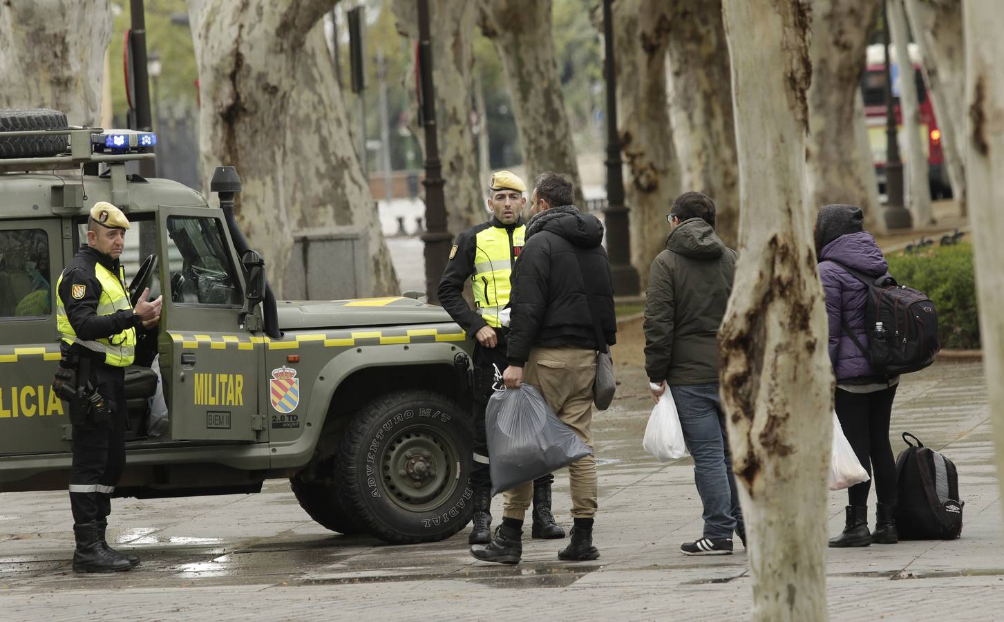 Coronavirus en Sevilla: en el trabajo, pese al Estado de alarma