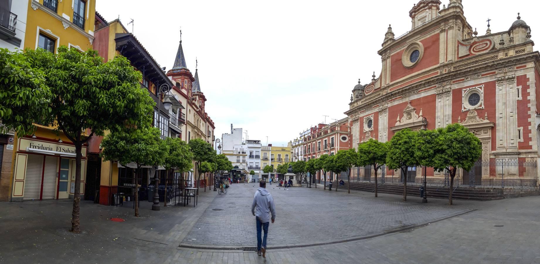 Insólitas estampas de Sevilla por la crisis del coronavirus