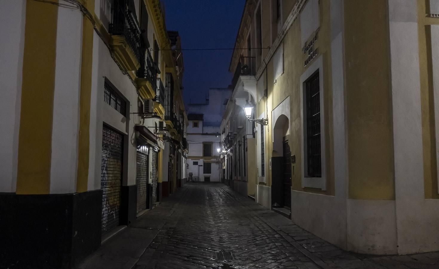 Coronavirus en Sevilla: así luce el barrio de Santa Cruz