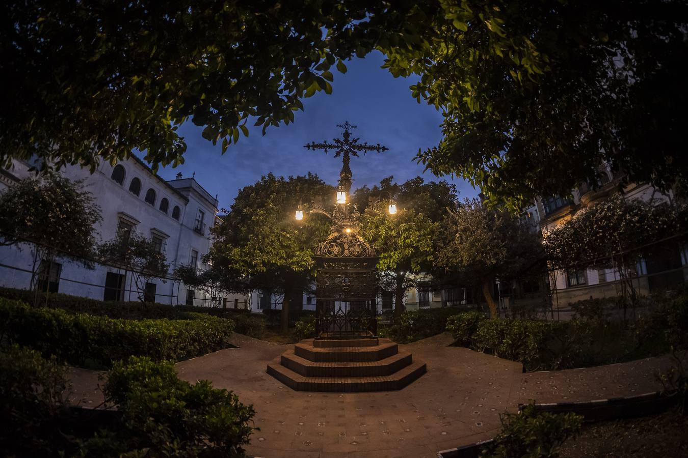 Coronavirus en Sevilla: así luce el barrio de Santa Cruz