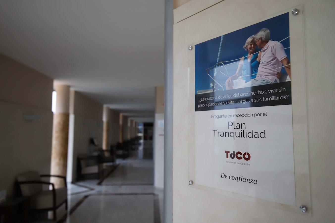 Los tanatorios de Córdoba ante la epidemia del coronavirus, en imágenes