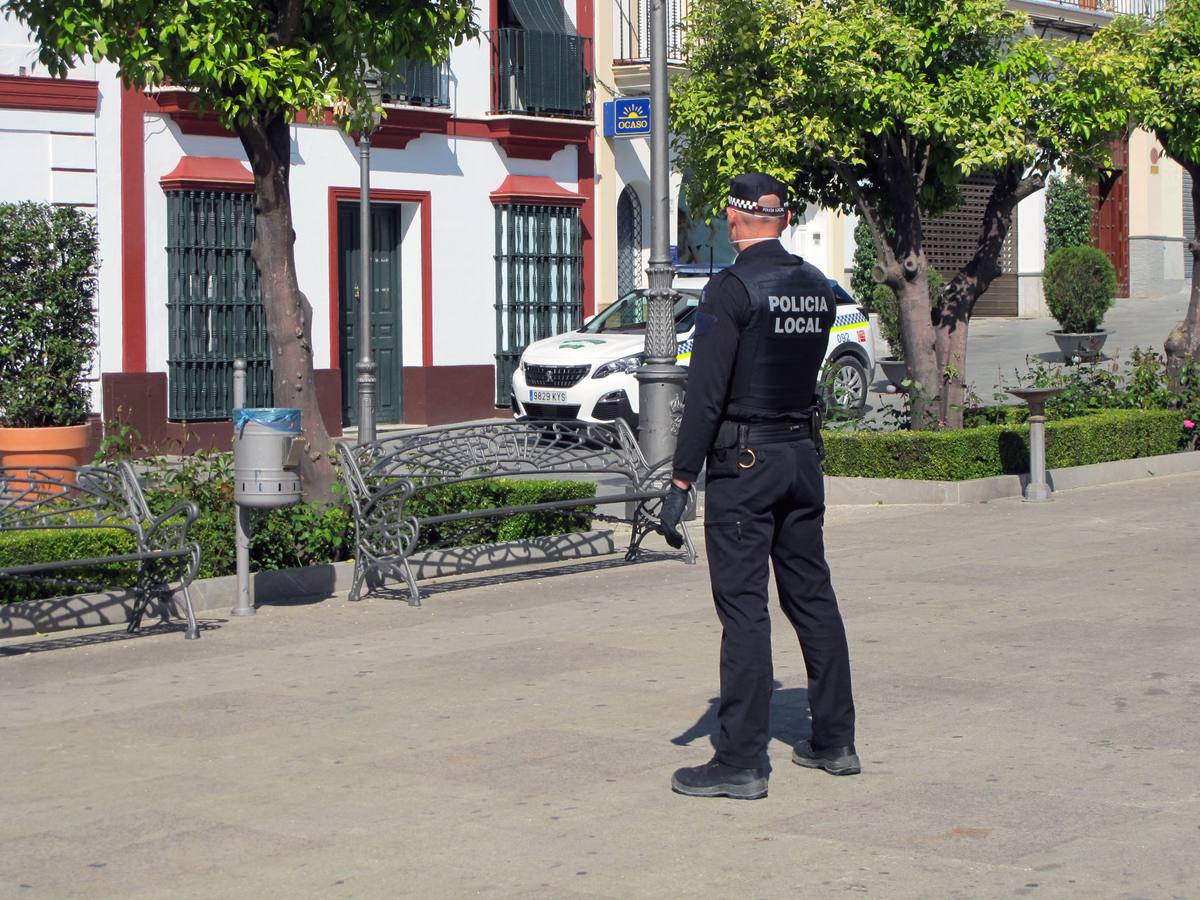 Coronavirus en Sevilla: imágenes de Lebrija durante el estado de alarma