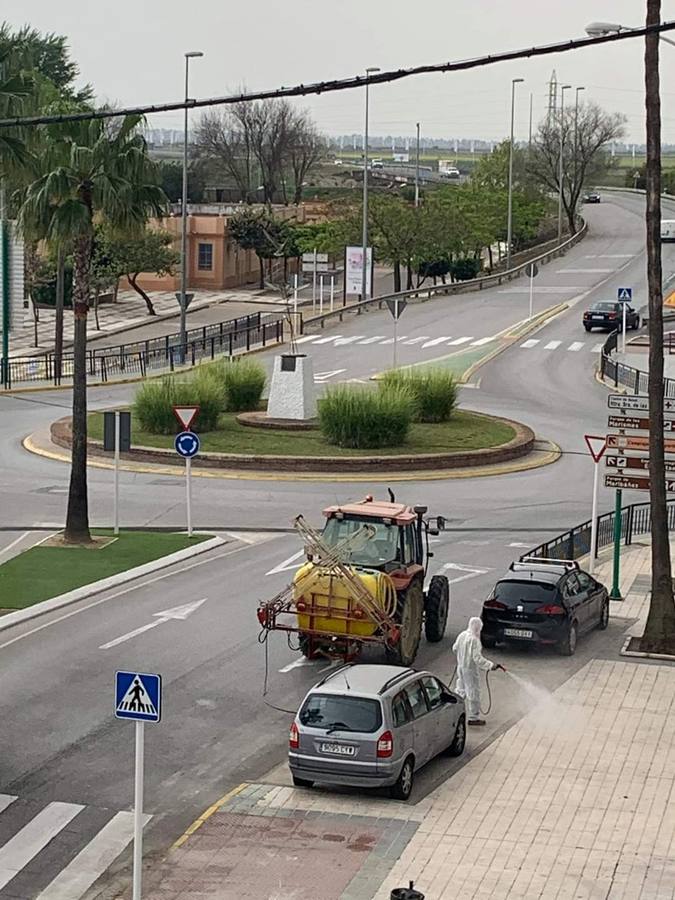 Estado de alarma por coronavirus: así se vive en Los Palacios y Villafranca