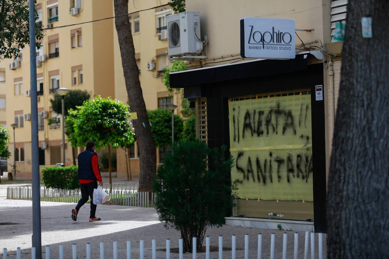 Pino Montano: el día a día en un barrio sevillano durante el estado de alarma