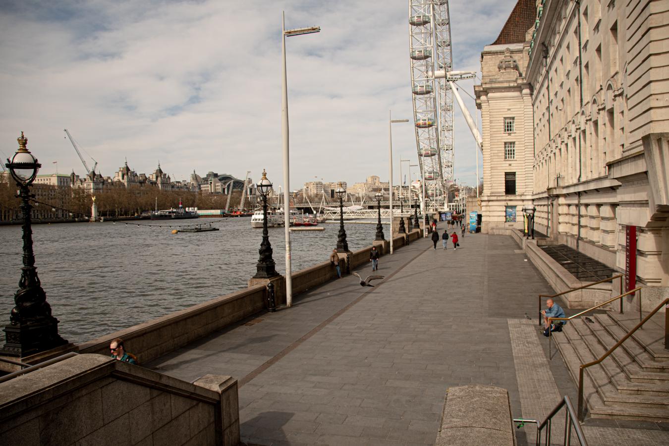 El coronavirus vacía Londres