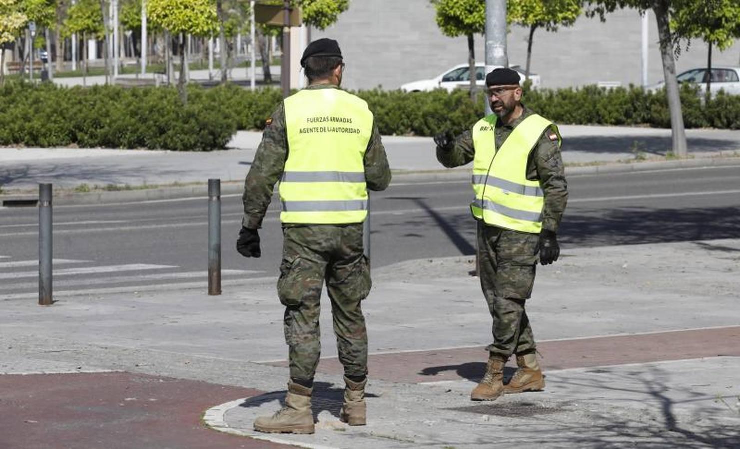 La «misión» de la Bri X contra el coronavirus en Córdoba, en imágenes