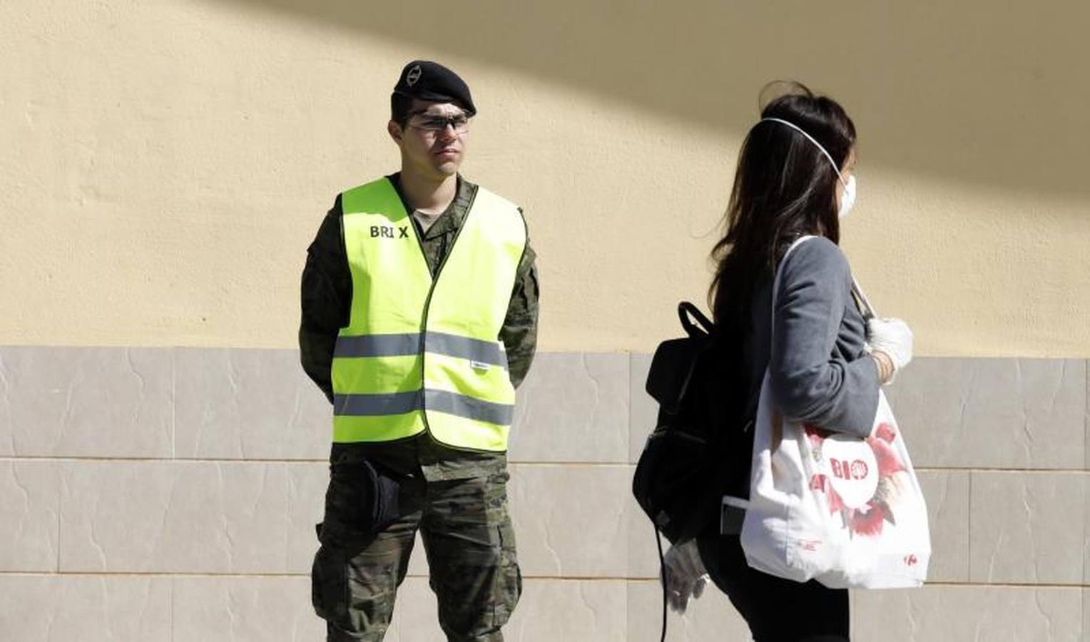 La «misión» de la Bri X contra el coronavirus en Córdoba, en imágenes