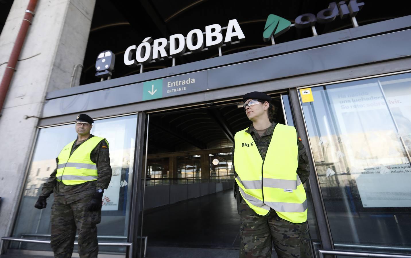 La «misión» de la Bri X contra el coronavirus en Córdoba, en imágenes