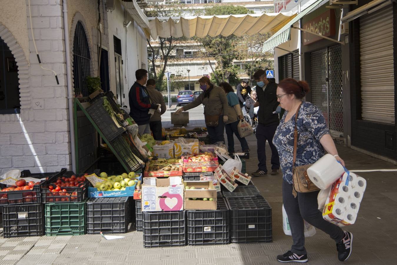 Sevilla Este y Parque Alcosa: un día de confinamiento por el estado de alarma por coronavirus