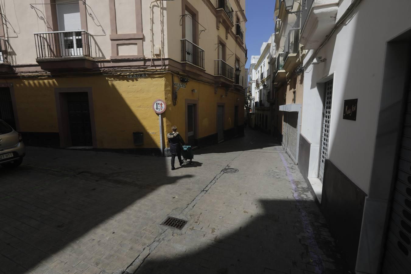 FOTOS: Las imágenes atípicas de una ciudad de Cádiz en Estado de Alarma