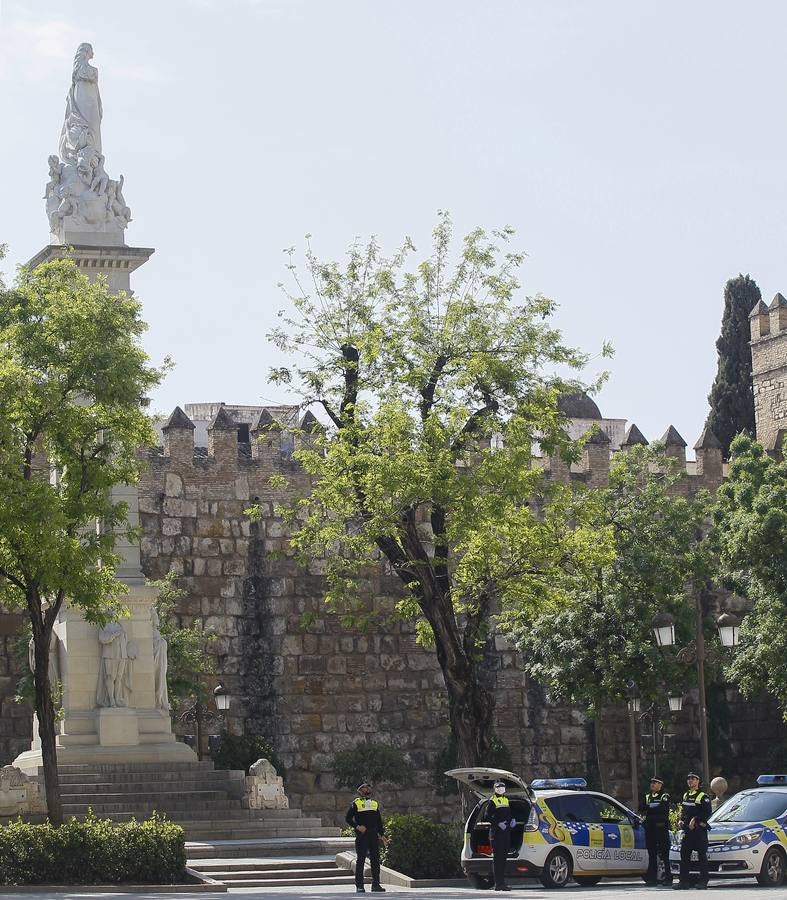 Tercer domingo de cuarentena por coronavirus en Sevilla