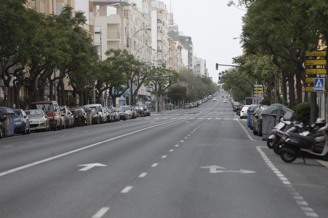 FOTOS: Cádiz en el tercer domingo de confinamiento